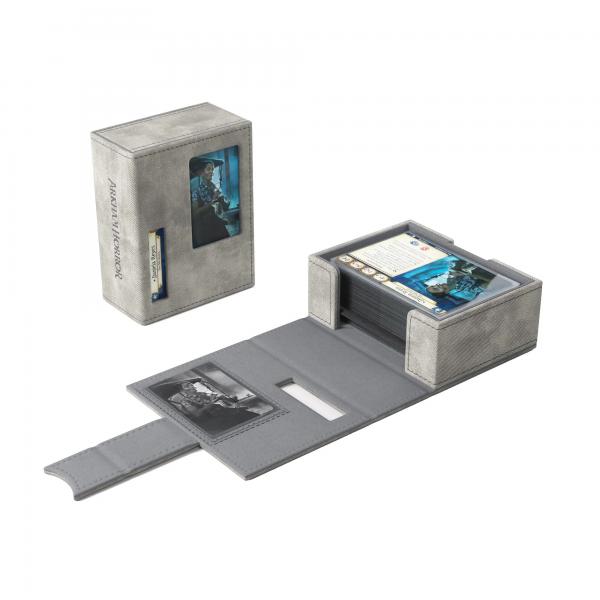 Gamegenic Arkham Horror Investigator Deck Tome -  Neutral (Gray)