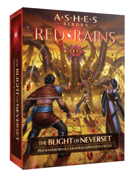 Ashes Reborn: Red Rains - The Blight of Neverset - Phoenixborn & Chimera Expansion Decks