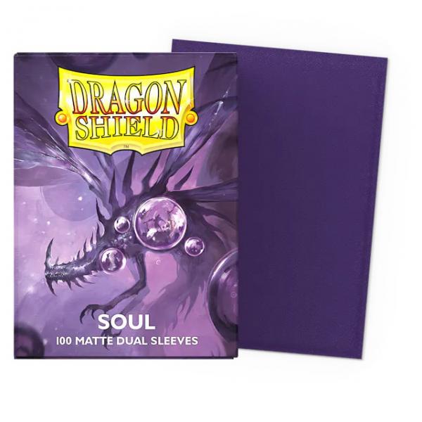 Dragon Shield Matte Dual Sleeves Standard Size - Soul (100)