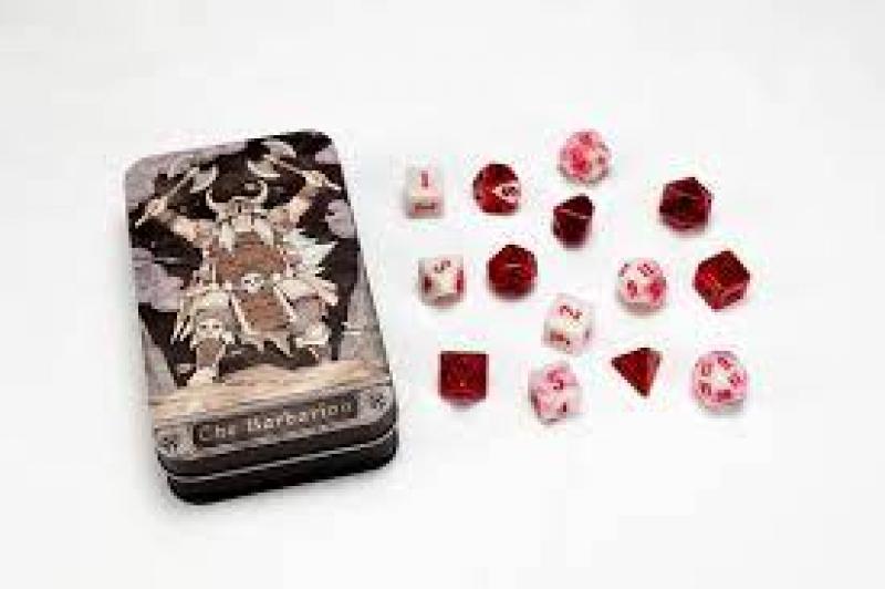 Beadle & Grimms Character Class Dice Set - The Barbarian