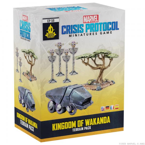 Kingdom Of Wakanda Terrain Pack: Marvel Crisis Protocol