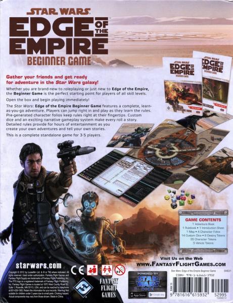 Star Wars Edge of the Empire: Beginner Game