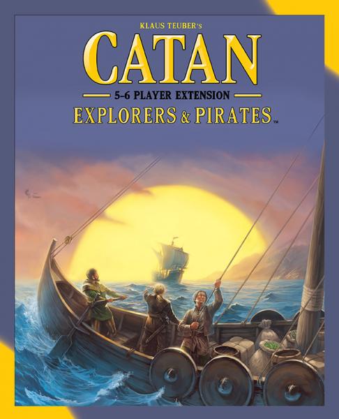 Catan (2015 Refresh) Explorers & Pirates 5 & 6 Player Extension