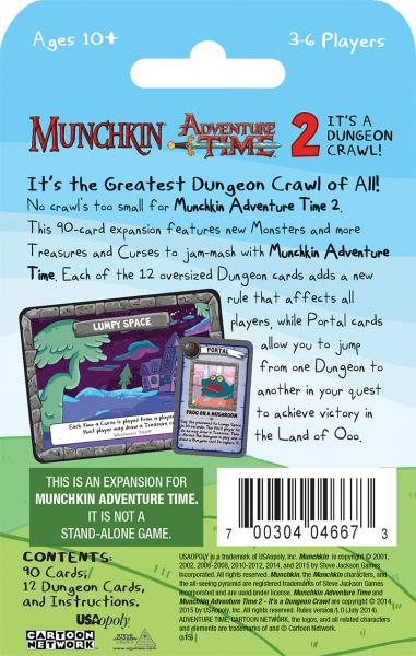 Munchkin Adventure Time 2 - It's A Dungeon Crawl!