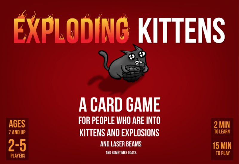 Exploding Kittens: First Edition (Meow Box)