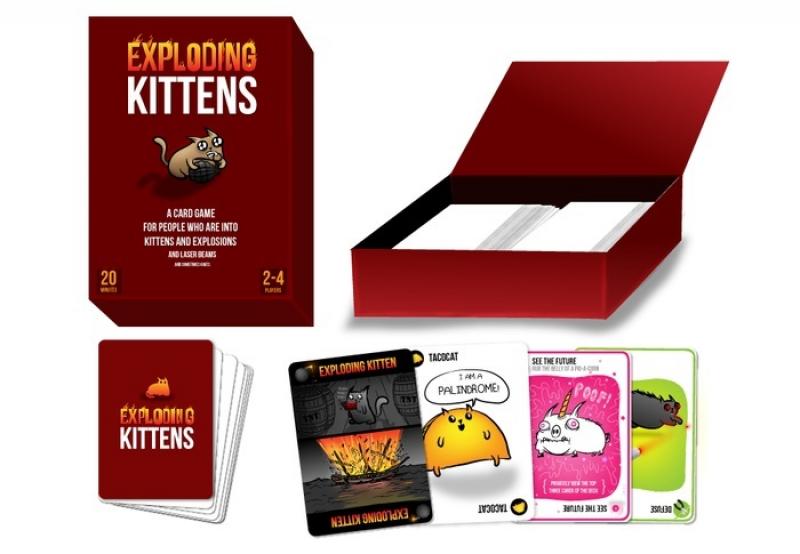 Exploding Kittens: First Edition (Meow Box)