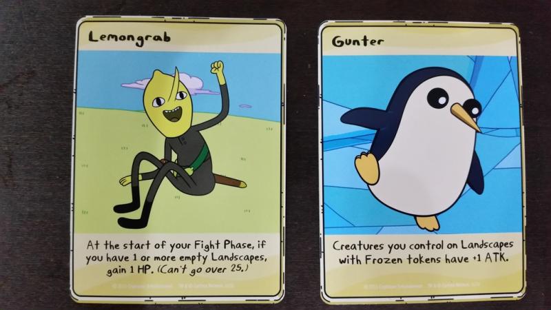 Adventure Time Card Wars #5 Lemongrab vs Gunter