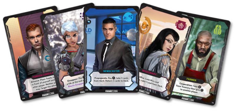 coup rebellion card sleeves Coup: Rebellion G54 | Board Game