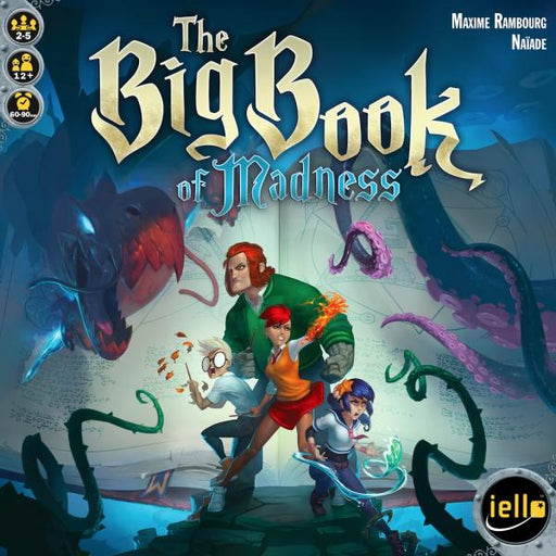 IELLO - Juego De Mesa The Big Book Of Madness, Color Gris