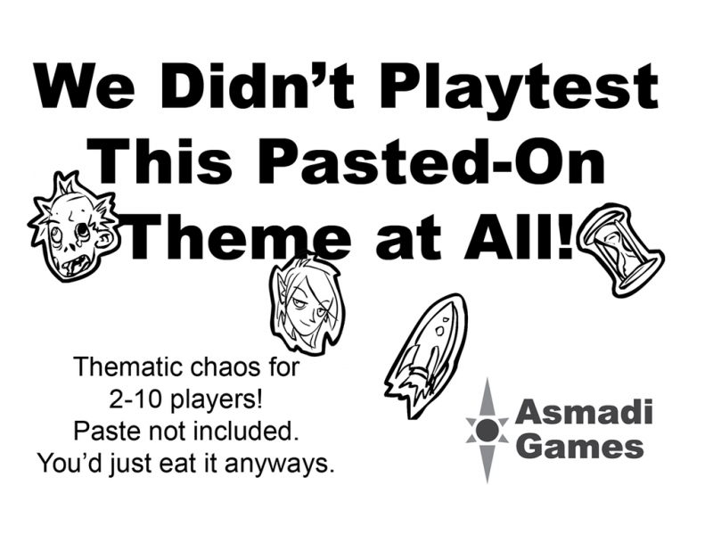 We Didn't Playtest this Pasted-On Theme at All