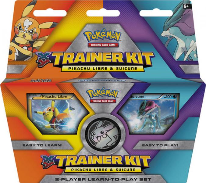 Pokemon Trainer Kit Pikachu Libre and Suicune