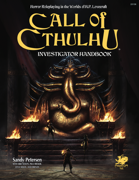 Call of Cthulhu RPG 7th Ed: Investigator’s Handbook