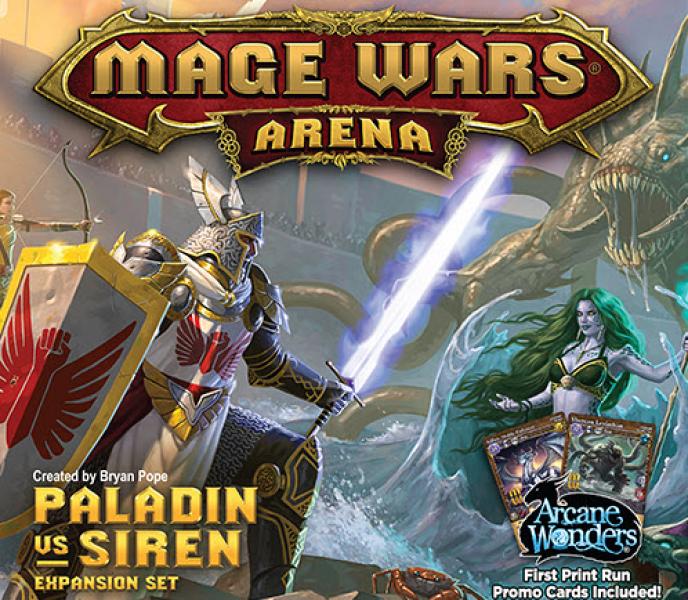 Mage Wars Arena: Paladin vs Siren