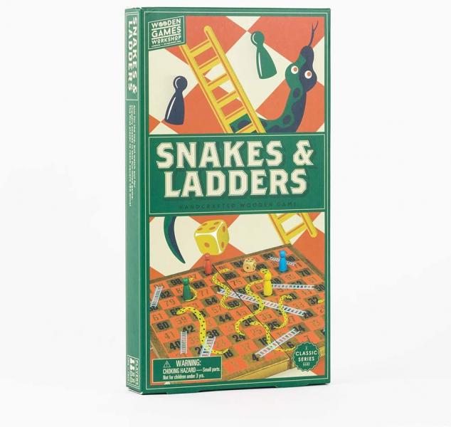 Wooden Games Workshop: Snakes & Ladders