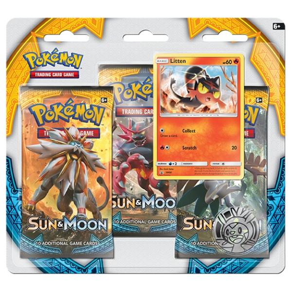 Pokemon TCG: Sun & Moon Triple Pack Booster