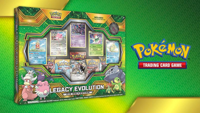 Pokemon TCG: Legacy Evolution Pin Collection