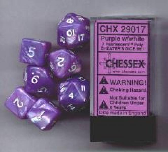 Cheater's Dice Set - Purple