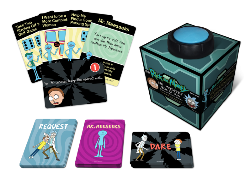 Rick and Morty: Mr Meeseeks' Box of Fun: Dice and Dares Game