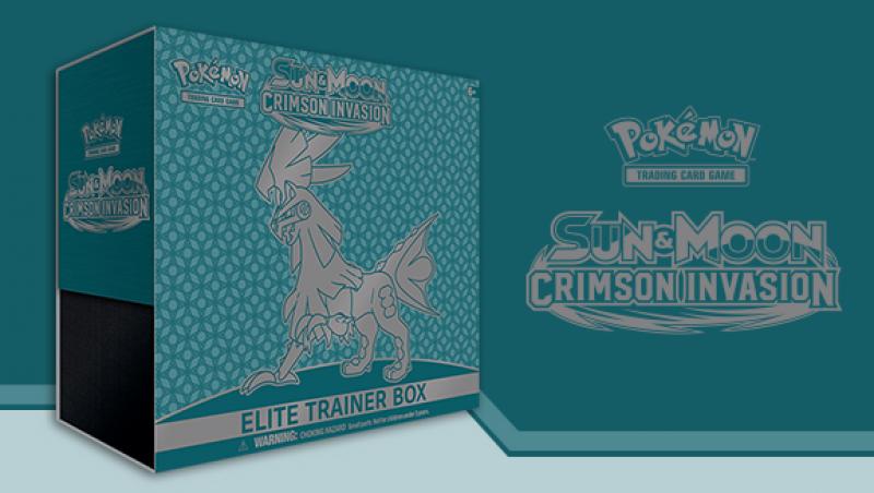 Pokemon TCG: Sun & Moon 4 Crimson Invasion Elite Trainer Box