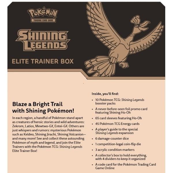 Pokemon TCG: Shining Legends Elite Trainer Box