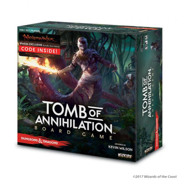 D&D Tomb of Annihilation Standard Edition Boardgame 2017