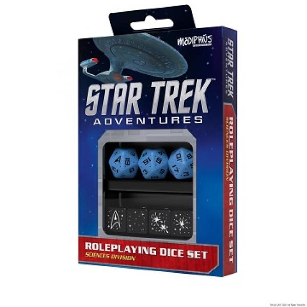 Star Trek Adventures RPG: Sciences Blue Custom Dice