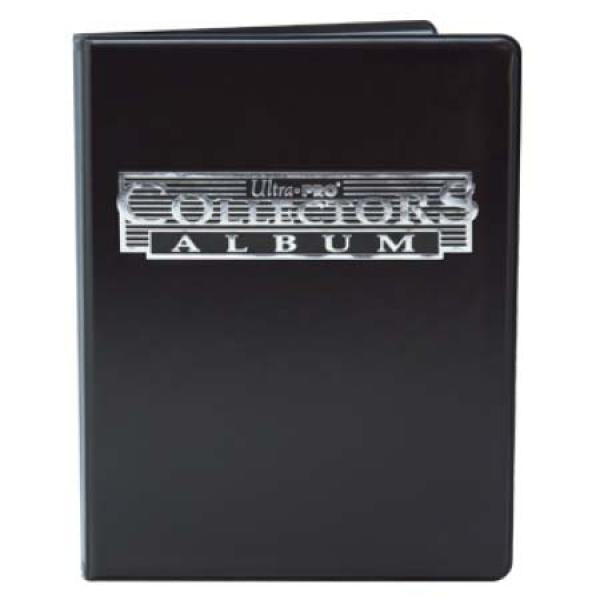 9-Pocket Black Collectors Portfolio (A4)