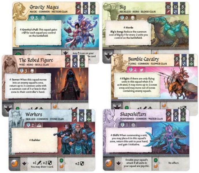 crystal clans cards