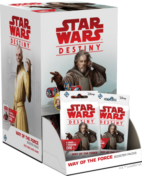 Star Wars Destiny: Way of the Force Booster Display