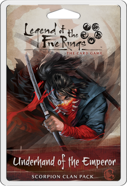 L5R LCG: Underhand of the Emperor Scorpion Clan Pack
