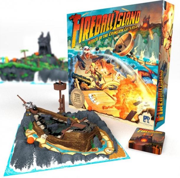 Fireball Island: Wreck of the Crimson Cutlass