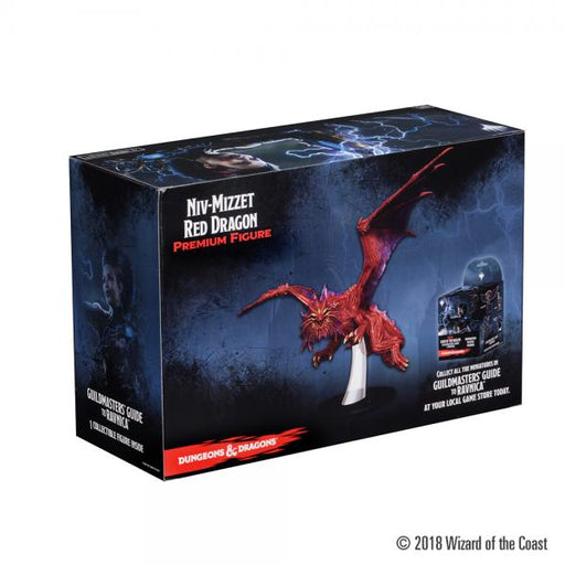 D&D Icons of the Realms: Guildmasters' Guide to Ravnica: Niv-Mizzet Red Dragon Premium Figure