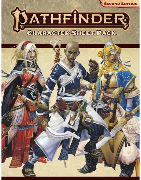 Pathfinder RPG 2nd Ed: Character Sheet Pack