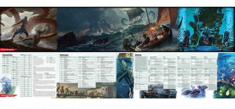 D&D DM Screen: Of Ships and the Sea