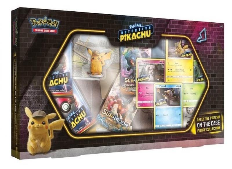 Pokemon TCG: Detective Pikachu On The Case Figure Collection