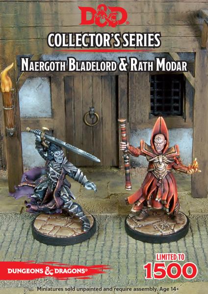 Naergoth Bladelord & Rath Modar: D&D Collector's Series Rise of Tiamat Miniature