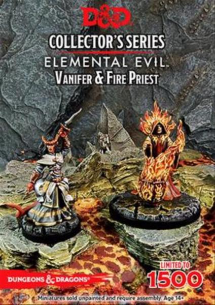 Vanifer & Fire Priest: D&D Collector's Series Princes of the Apocalypse Miniature