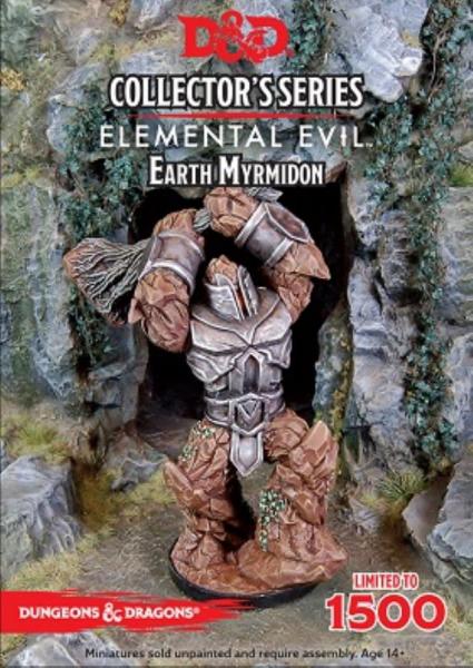 Earth Myrmidon: D&D Collector's Series Princes of the Apocalypse Miniature