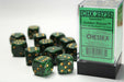 16mm D6 Dice Block (12): Golden Recon