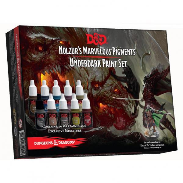 D&D Underdark Paint Set: Nolzur's Marvelous Pigments [10% pre-order discount]