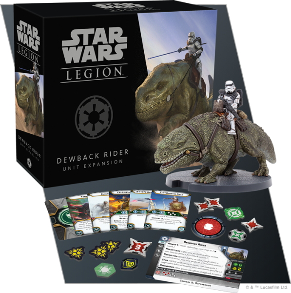 Star Wars Legion: Dewback Rider Unit Exp
