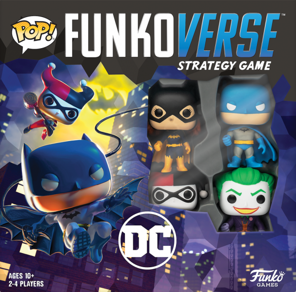 Funkoverse Board Game: DC Comics Character Base Set