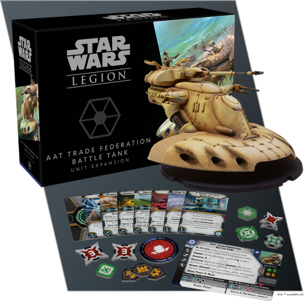 Star Wars: Legion AAT Trade Federation Battle Tank Unit Exp.