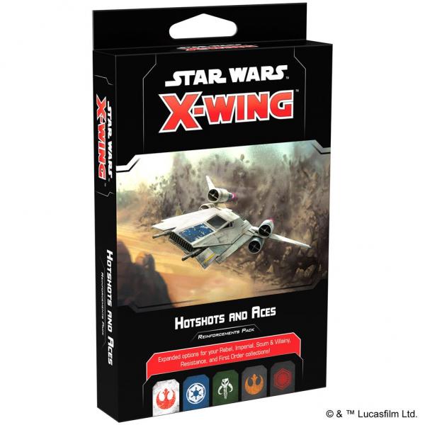 Star Wars X-Wing (2nd Ed): Hotshots and Aces Reinforcement Pack