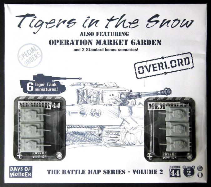 Memoir '44: OP2 Battle Map - Tigers in the Snow/Operation Market Garden