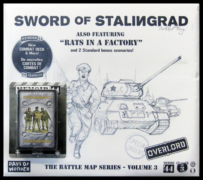 Memoir '44: OP3 Battle Map - Sword of Stalingrad