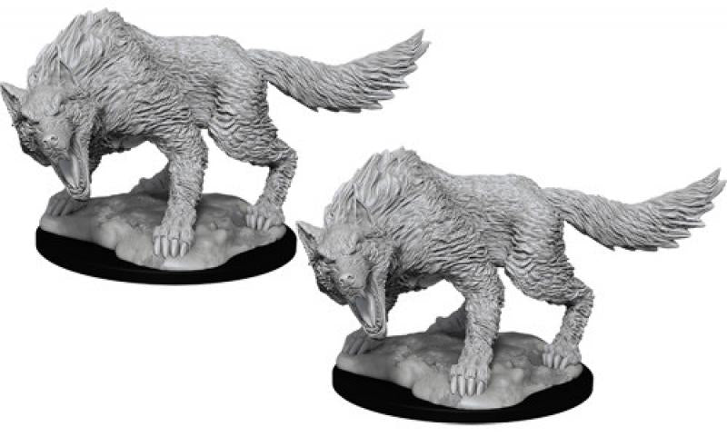 D&D Nolzur's Marvelous  Miniatures: Winter Wolf (W11)