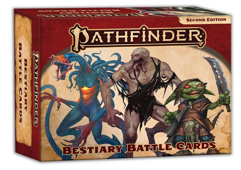 Pathfinder 2nd Ed: Bestiary Battle Cards