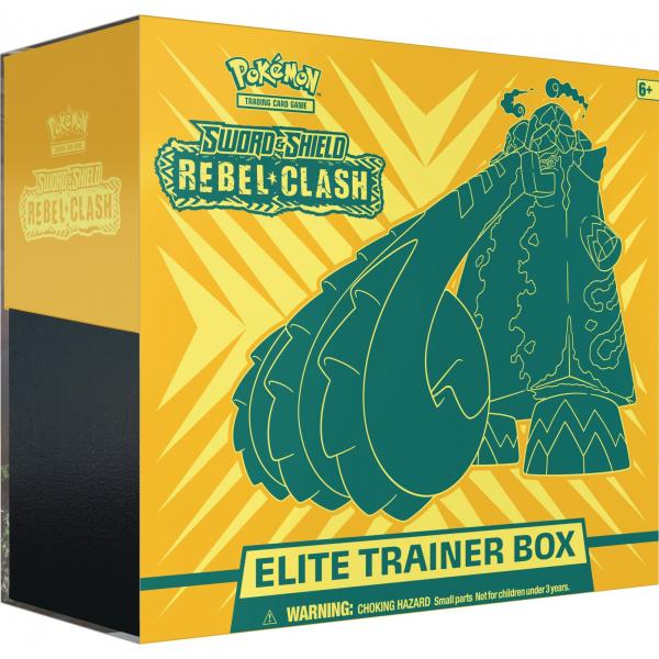 Pokemon TCG: Sword & Shield Rebel Clash Elite Trainer Box