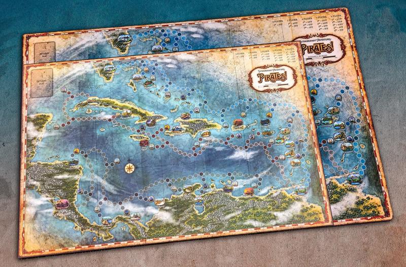 Extraordinary Adventures: Pirates - Game Map Exp.